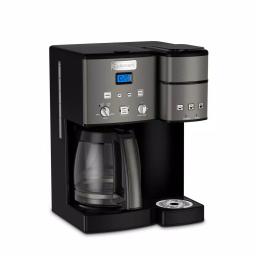 Cuisinart Coffee Center 12-Cup Coffee Maker and Single Serve Brewer, Black Stainless Steel thumbnail 1