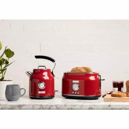 Haden Dorset 1.7L Red Stainless Steel Electric Cordless Kettle, 7-Cup Capacity thumbnail 7
