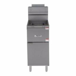 Magic Chef 20 Qt. Stainless Steel Commercial Propane Gas Deep Fryer, 90,000 BTU thumbnail 1