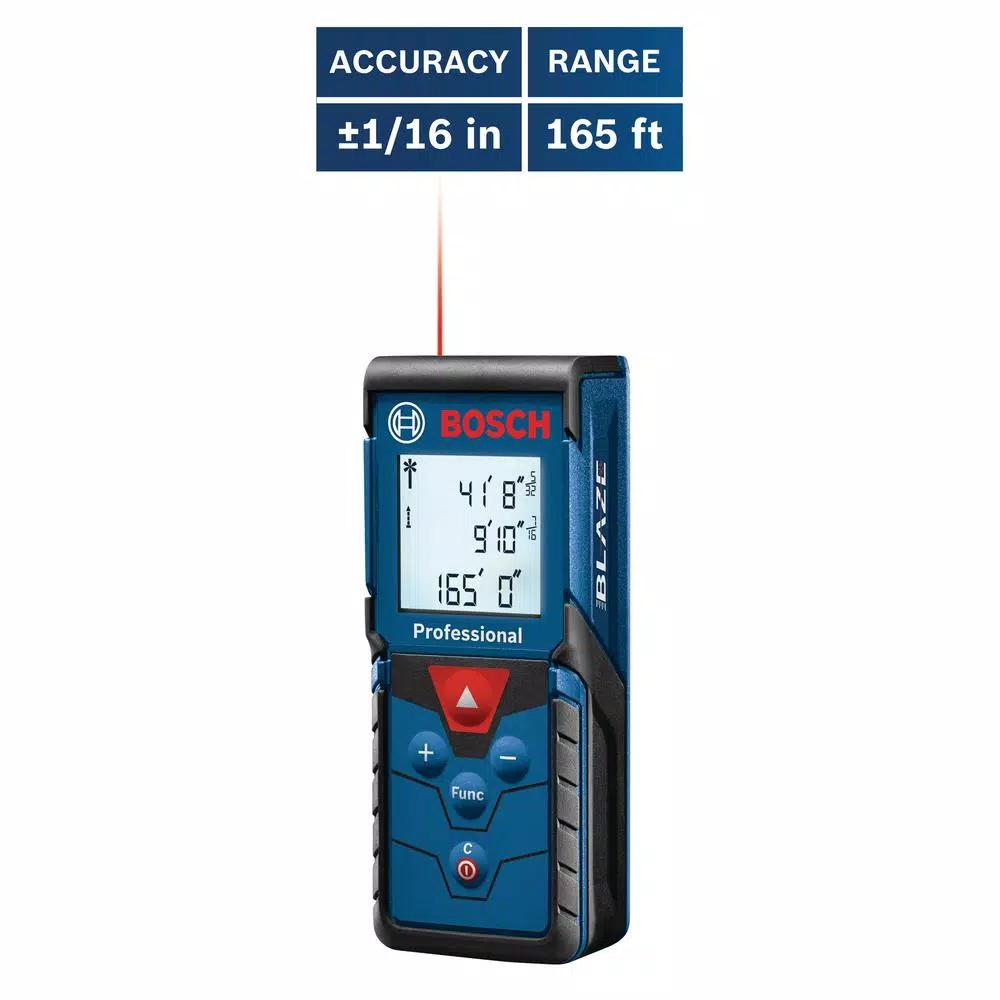 Bosch BLAZE Pro GLM165-40 165 ft. Laser Distance Measure