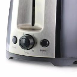 Better Chef 2-Slice Black Wide Slot Toaster with Cool-Touch Exterior thumbnail 3