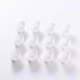 MALACASA 2.5 in. White Porcelain Ramekins Set of 12, Ceramic Souffle Dishes for Baking and Serving thumbnail 2