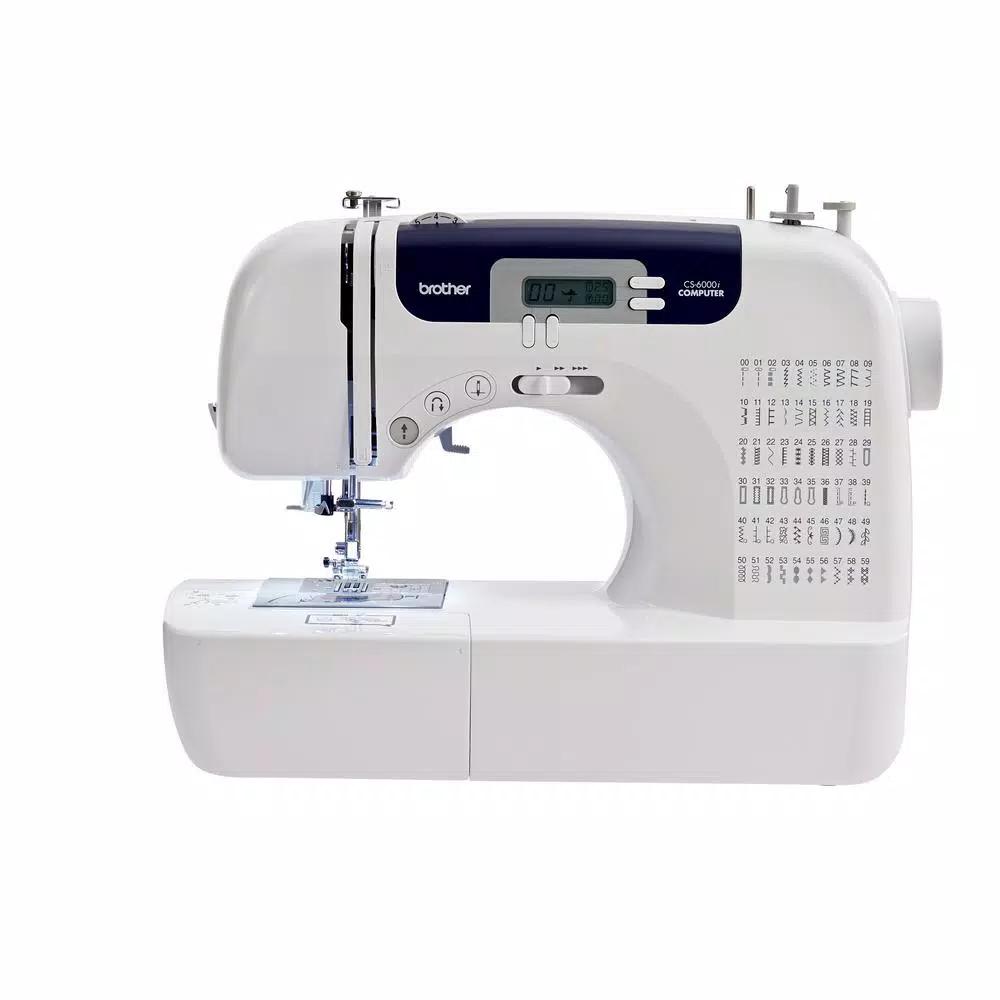 Brother CS6000i Computerized Sewing Machine with 60 Stitches and 7 Buttonhole Styles
