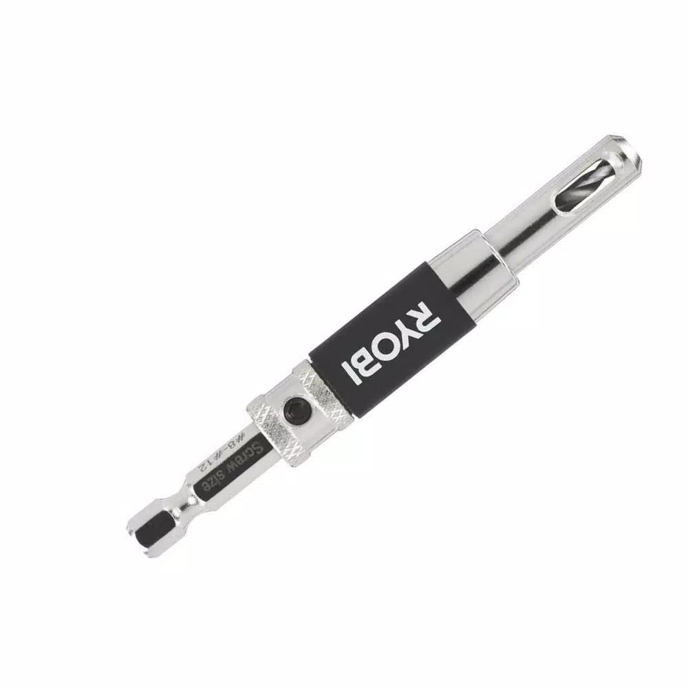 RYOBI Self-Centering Hinge Bit for Pilot Holes and Countersinking