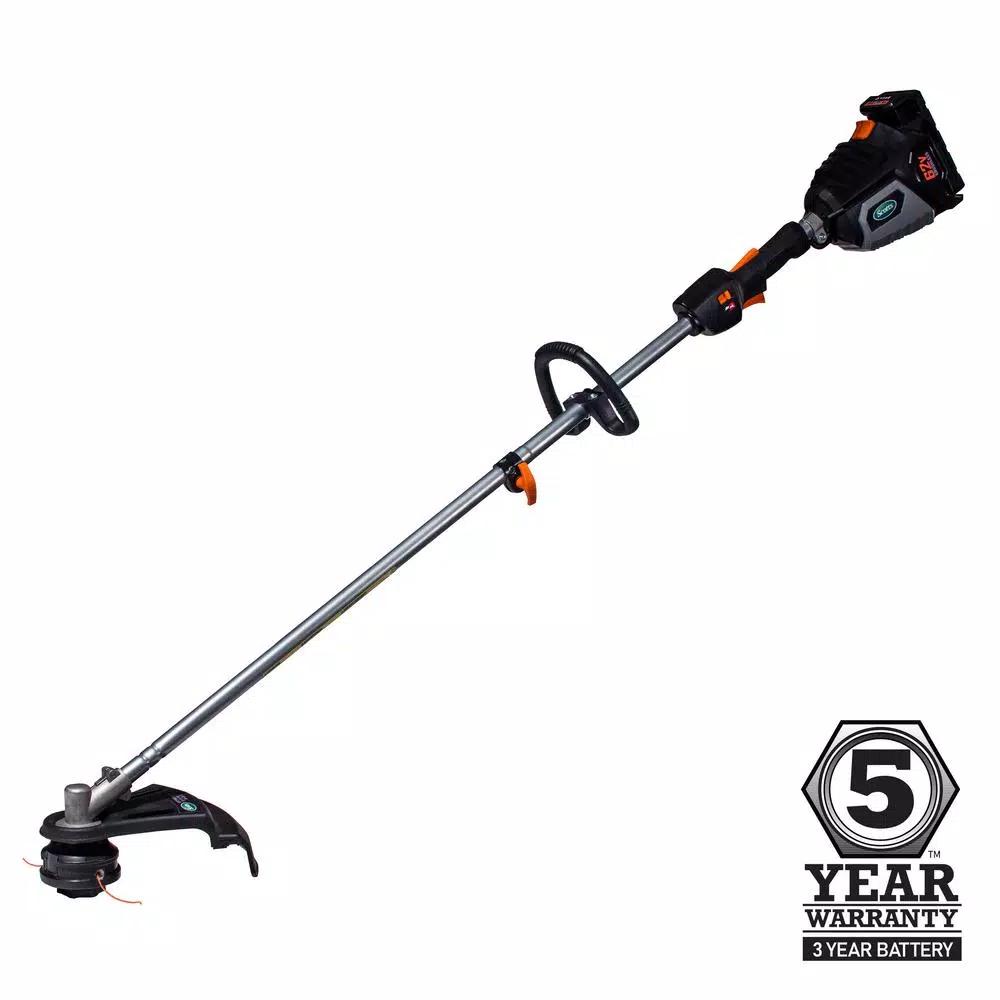 Scotts 62V Lithium-Ion Cordless String Trimmer with 2.5 Ah Battery and Charger, 15 in. Cutting Width