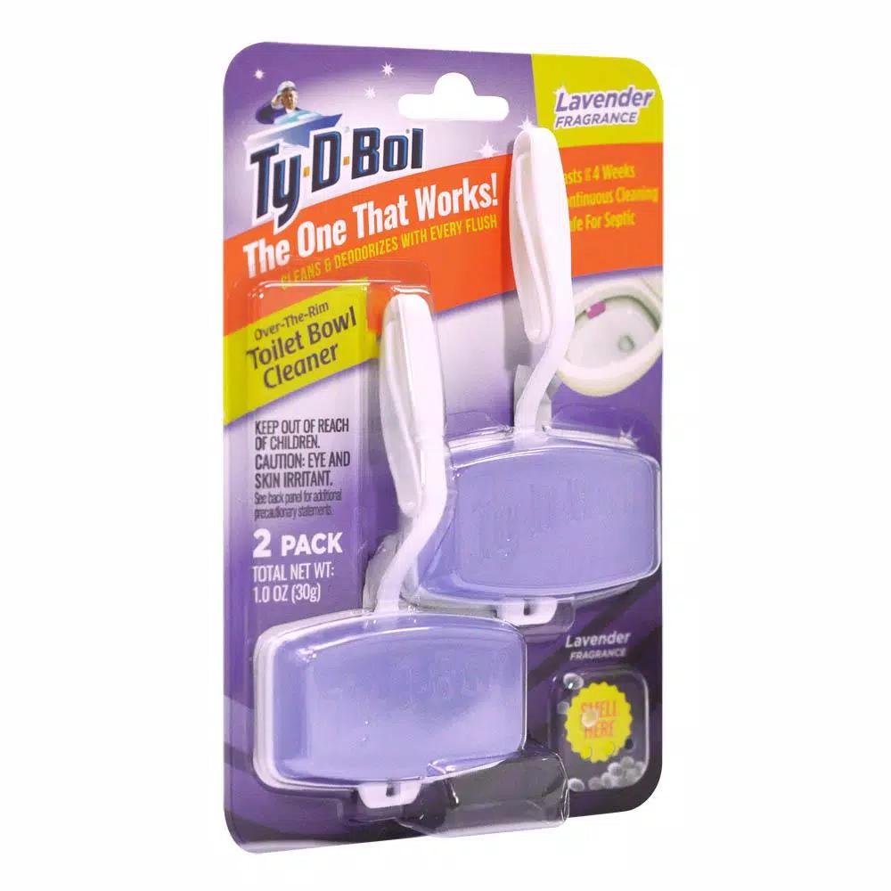 Ty-D-Bol 1 That Works Lavender Fragrance Toilet Bowl Cleaning Gel (6-Pack)