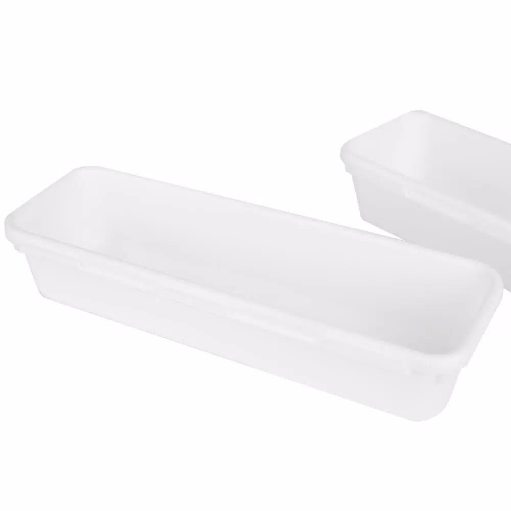 Unbranded 9-Piece Interlocking Plastic Drawer Organizer Set, Customizable Modular Storage Dividers