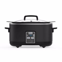Ninja 2-in-1 6 Qt. Slow Cooker with Stovetop Searing Function and Accutemp Technology, Black thumbnail 1