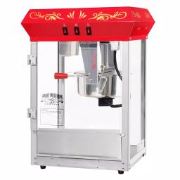 Great Northern Popcorn 850-Watt Antique Style Countertop Popcorn Machine, 8 oz. Red thumbnail 5