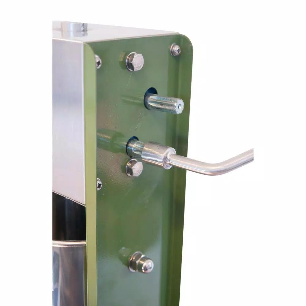 Sportsman Series Vertical Sausage Stuffer with 11 lb. Capacity and 3 Funnels