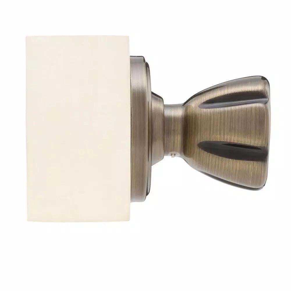 Weslock Antique Brass Half-Dummy Eleganti Door Knob - Interior Privacy Pull