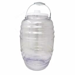 LavoHome 5 Gal. Vitrolero Large Plastic Beverage Dispenser with Lid - 20 L Capacity thumbnail 1