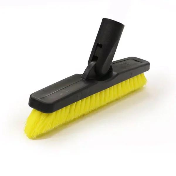 Unger 5.5 in. Swivel Grout and Corner Brush with Stiff Nylon Bristles