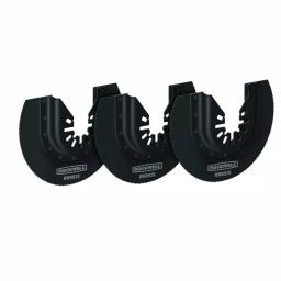 Rockwell Sonicrafter 3-1/8 in. HSS Semicircle Saw Blade 3-Pack thumbnail 3