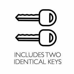 Design House Coventry Polished Chrome Single Cylinder Deadbolt Entry Handleset with Cambridge Interior Knob thumbnail 7