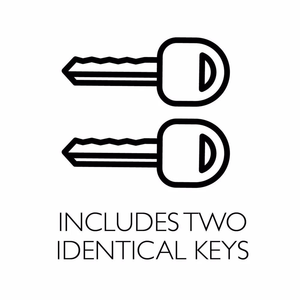 Design House Coventry Polished Chrome Single Cylinder Deadbolt Entry Handleset with Cambridge Interior Knob