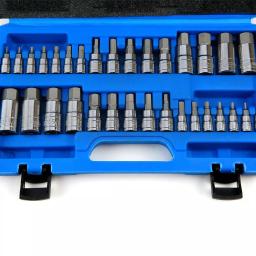 Stark 32-Piece SAE and Metric Hex Bit Socket Set, Chromium-Vanadium & S2 Steel thumbnail 2