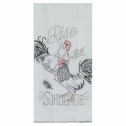 Kay Dee Farmers Market Cotton Multi Kitchen Textiles Set - 4 Piece Rooster Farmhouse Collection thumbnail 5