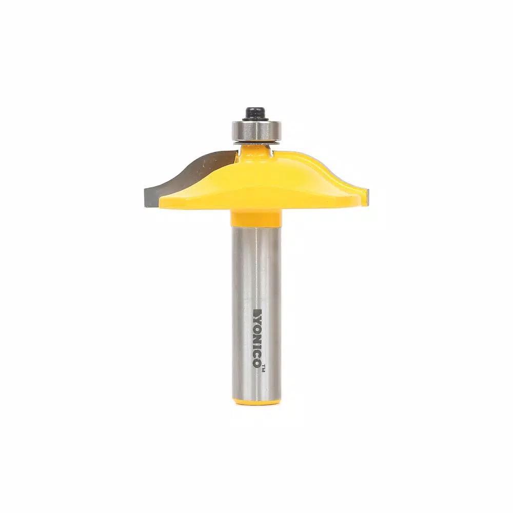Yonico Mini Raised Panel Ogee Router Bit, 1/2 in. Shank, Carbide Tipped