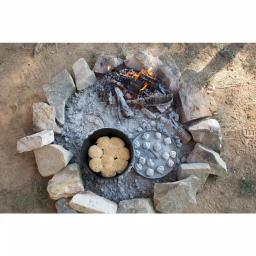 Lodge 5 Qt. Cast Iron Deep Dutch Oven with Lid and Bail Handle thumbnail 4