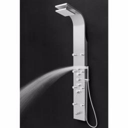 AKDY 65 in. Stainless Steel 8-Jet Shower Panel System with Rainfall Head, Handshower & Tub Spout thumbnail 7