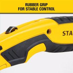 Stanley Retractable Utility Knife with 10 Bonus Steel Blades and Integrated Storage thumbnail 4