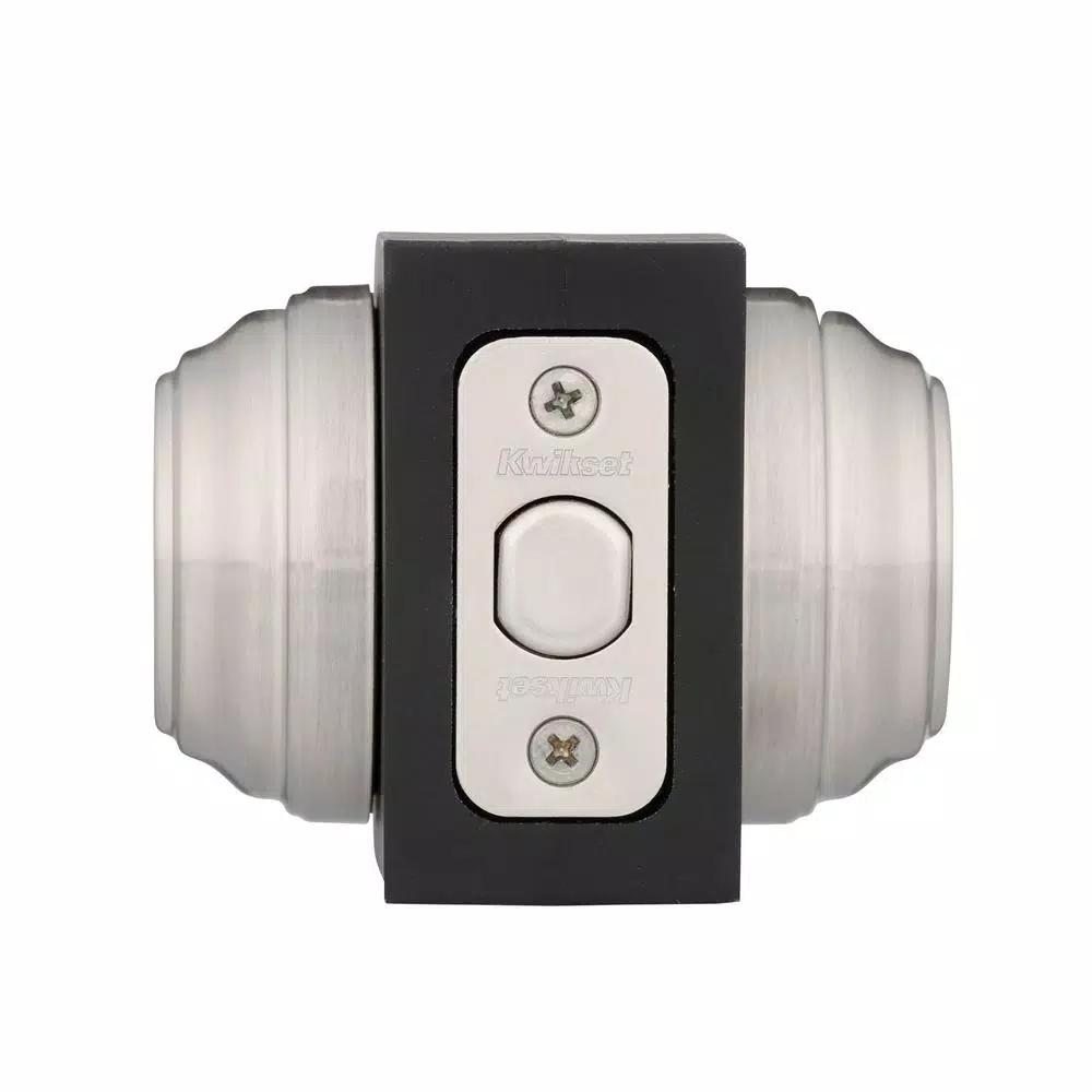 Kwikset 980 Satin Nickel Double Cylinder Deadbolt with SmartKey Security