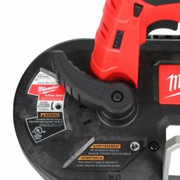 Milwaukee M12 12V Lithium-Ion Cordless Sub-Compact Band Saw with 4.0 Ah Battery thumbnail 5