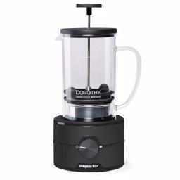 Presto Dorothy Rapid Cold Brew Coffee Maker, 5-Cup 22 oz. Whirlpool Extraction, Black thumbnail 3