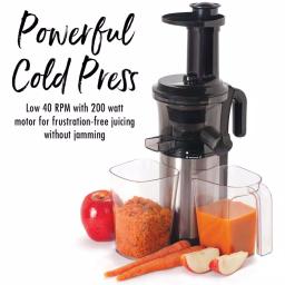 Tribest Shine Kitchen Co. SJV-107 Vertical Juicer, Stainless Steel, 200W thumbnail 2