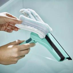 Unbranded Leifheit Click System Telescoping Window Squeegee and Microfiber Washer Head thumbnail 3