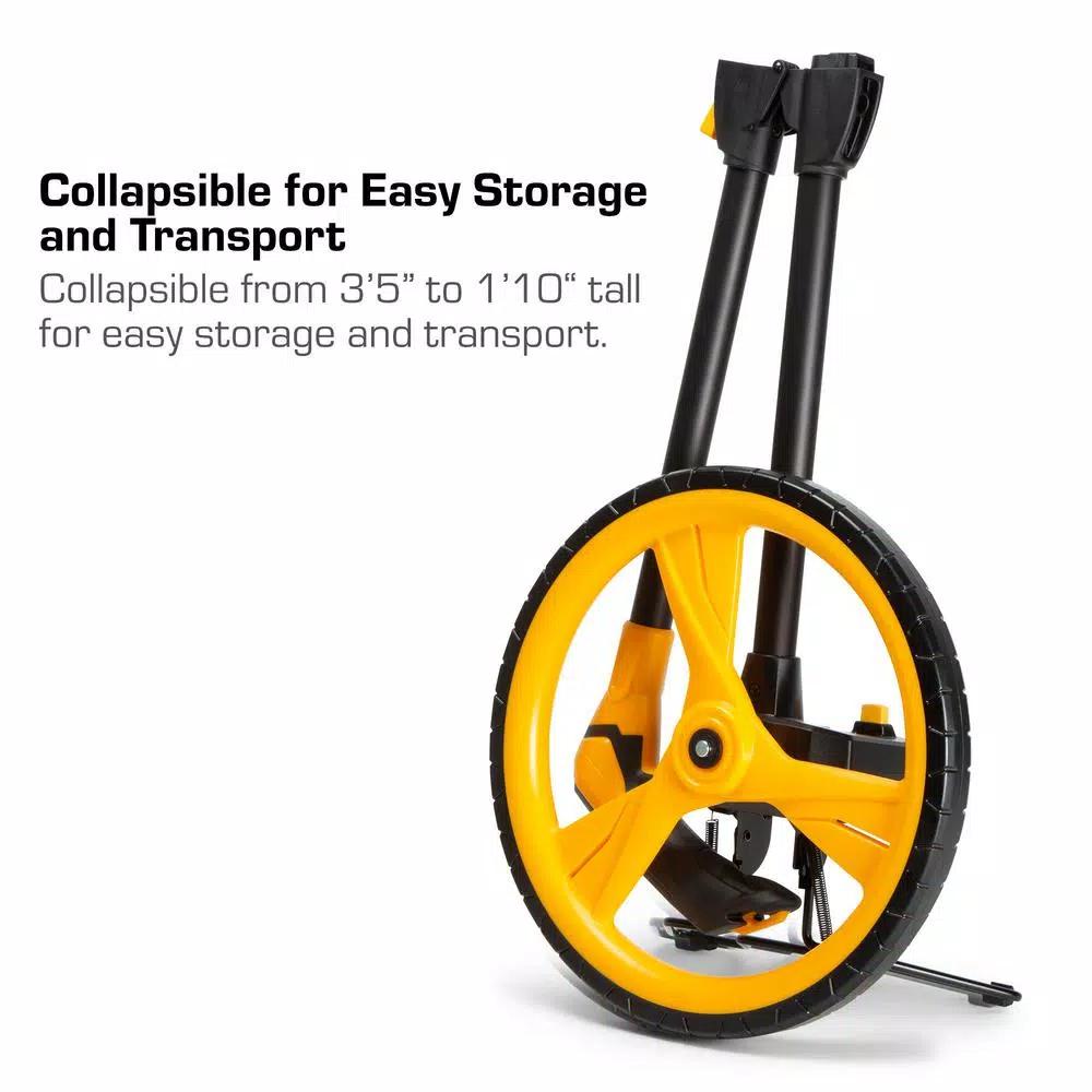 TR Industrial FX Pro Measuring Wheel with 12 in. Wheel and Soft Grip