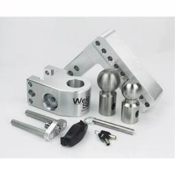 Weigh Safe Weigh-Safe 6 in. Drop Adjustable Class V Ball Mount with Built-in Hydraulic Scale thumbnail 2