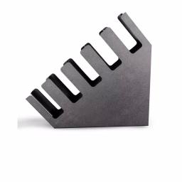 Unbranded Black 5-Section Countertop Cup and Lid Organizer for 6 oz. to 44 oz. Cups thumbnail 1