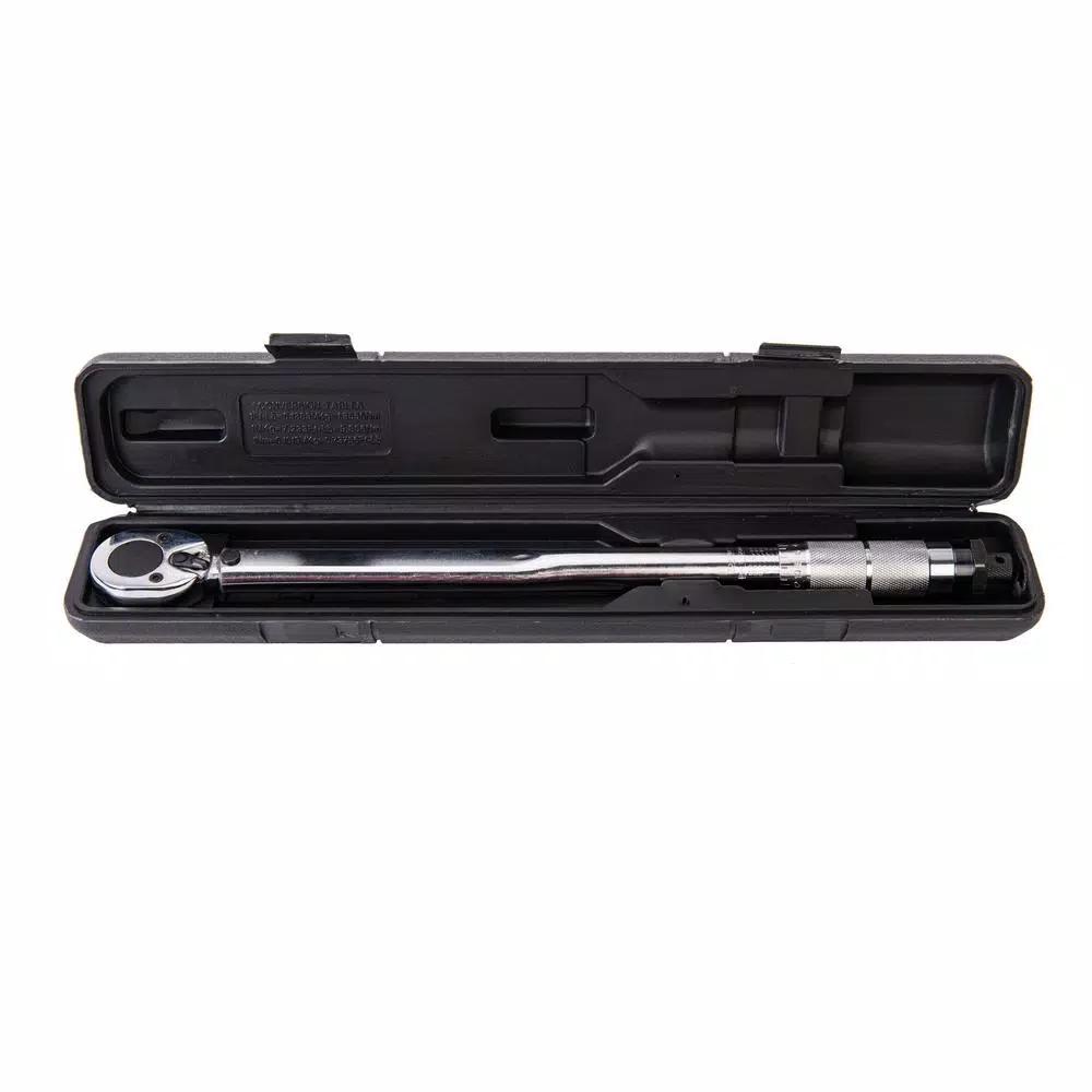 Unbranded COPE 1/2 in. Drive Click Torque Wrench, 10-150 ft.-lb., Flex-Head All-Steel Construction