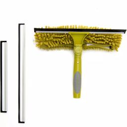 DocaPole 24 ft. Telescopic Window Cleaning Kit with Squeegee and Microfiber Scrubber thumbnail 2
