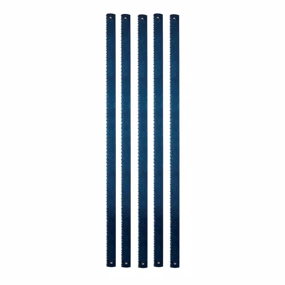 Stanley Jr. Hacksaw Replacement Blades, 5-Pack, 24 TPI Hardened Steel