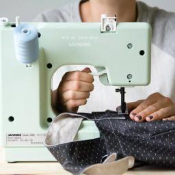 Janome Compact 10-Stitch Sewing Machine - Mystical Green thumbnail 4
