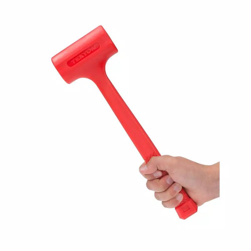TEKTON 32 oz. Dead Blow Hammer with High-Impact Poly Jacket and Diamond Tread Handle