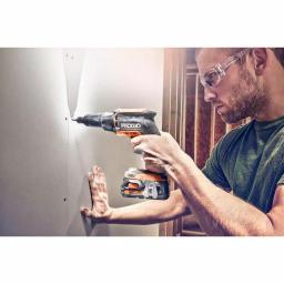 RIDGID 18V Cordless Brushless Drywall Screwdriver with Collated Attachment and Nose Cone (Tool Only) thumbnail 9