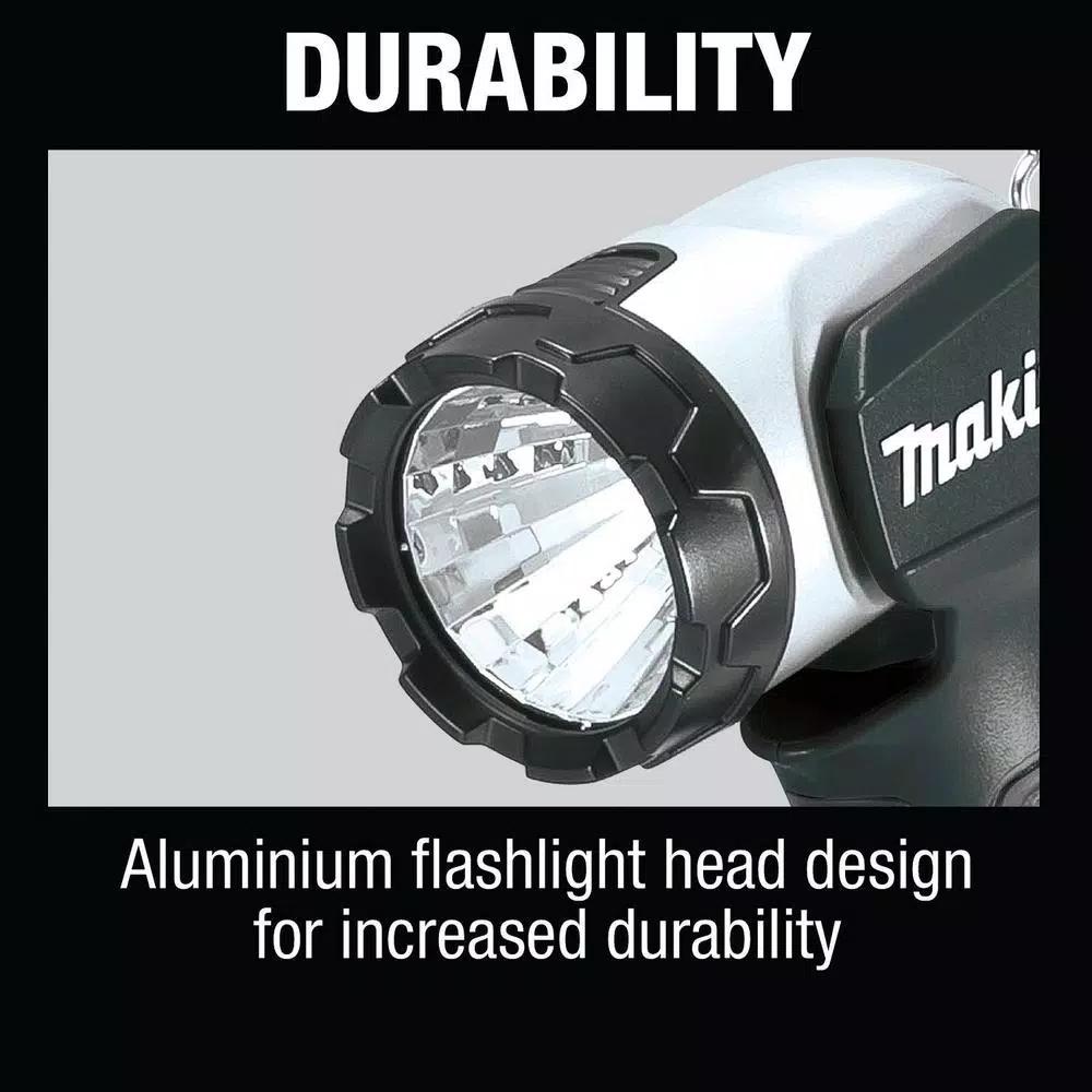 Makita 18V LXT Lithium-Ion Cordless LED Flashlight, 160 Lumens, Model DML802