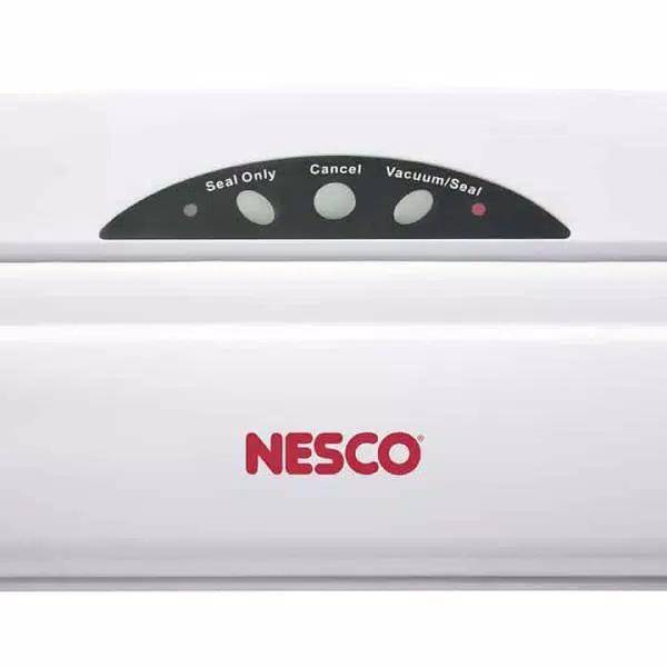 Nesco VS-01 Vacuum Sealer, White Automatic Food Sealer with 20 Bags
