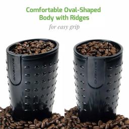 Ovente 150W Electric Coffee Grinder, Stainless Steel Blades, 2.5 oz Capacity, Black thumbnail 9