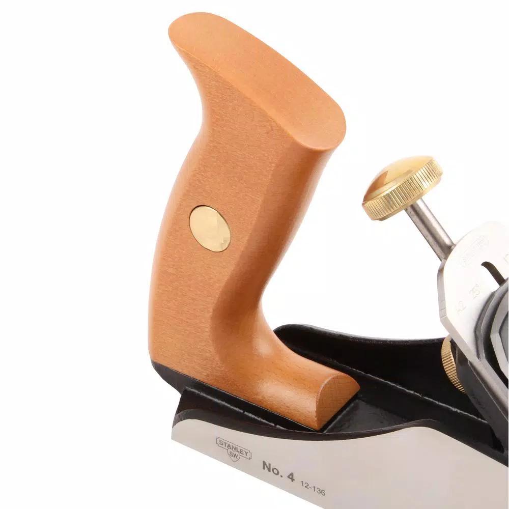 Stanley Sweetheart No. 4 Smoothing Bench Plane, 10-5/8 in., A2 Steel Blade