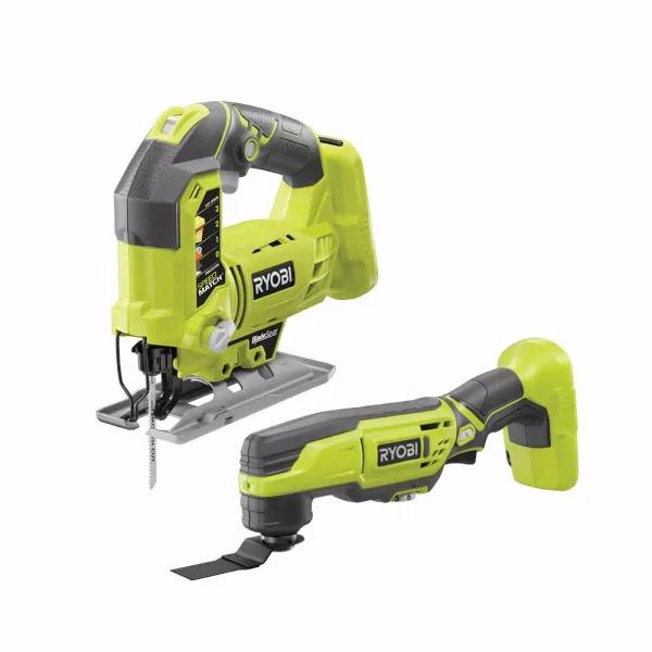 RYOBI 18V ONE+ Cordless Orbital Jig Saw and Multi-Tool Combo Kit (Tools Only)