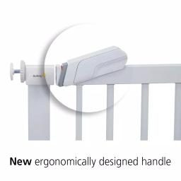 Safety 1st Flat Step 30 in. Pressure-Mounted Child Safety Gate, White thumbnail 5