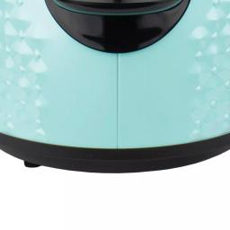 Brentwood Appliances 3.5 Qt. Blue Diamond Pattern Slow Cooker with Tempered Glass Lid thumbnail 5