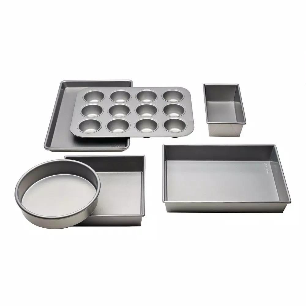 Chicago Metallic Commercial II 6-Piece Non-Stick Aluminized Steel Bakeware Set