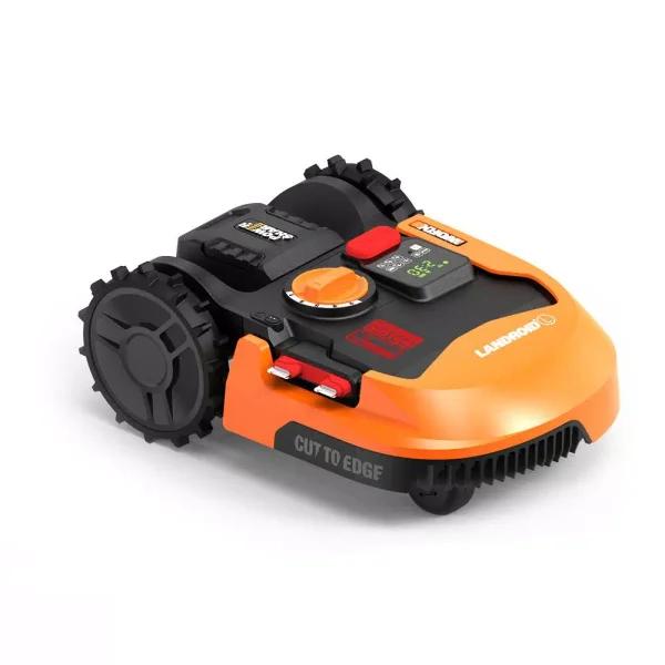 Worx Landroid M 20V Robotic Lawn Mower, 4 Ah Lithium-Ion Battery, 7 in. Cutting Width, Wi-Fi & App Control