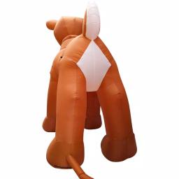 Fraser Hill Farm 15 ft. Pre-Lit Reindeer Christmas Inflatable with Moving Head thumbnail 6